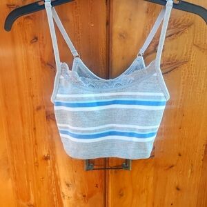 Aerie lined crop tank top
